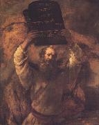 Rembrandt, Moses Breading the Tablets (mk33)